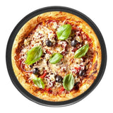 Forma Pizza Assadeira Antiaderente Carbono Revestido 32,5 Cm