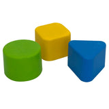 Cubo Didático Monta e Desmonta com 3 Peças de Encaixar - Colorido
