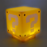 Mini Luminária Sonora Cubo Interrogação - Mario Bros
